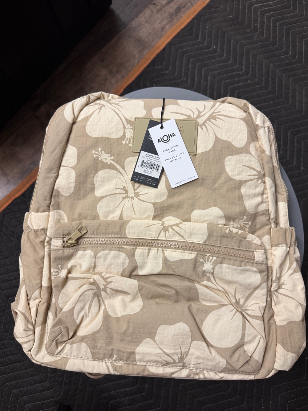 ALOHA Collection Creme/Dune Backpack